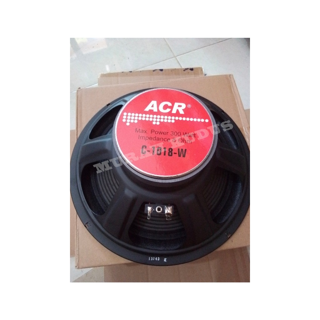 SPEAKER ACR 1018 W (WOFER 10) INCH
