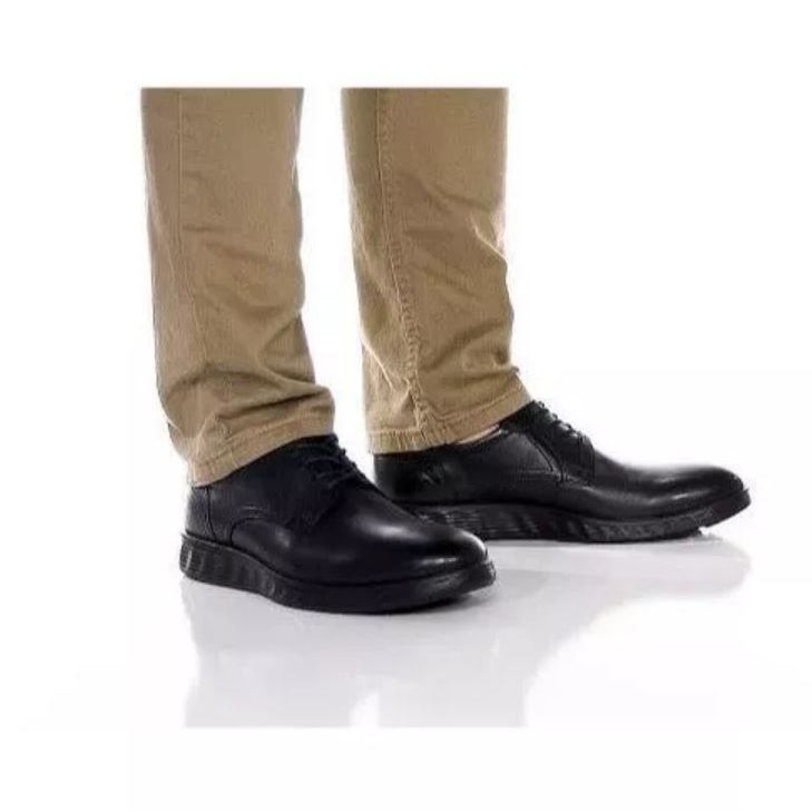 Sepatu Pria Ecco S Lite Hybrid Plain Toe Tie Shoes Black Original