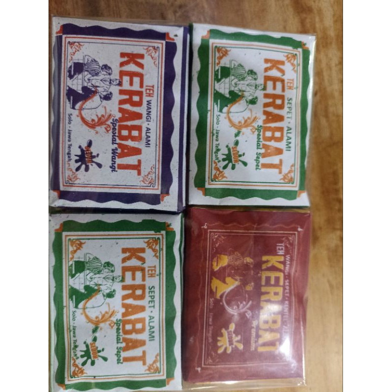 

1 set Teh seduh | Teh kerabat | Daun teh | Teh tubruk | teh celup