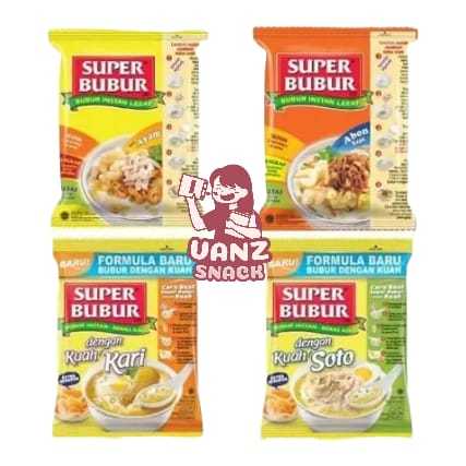 

Super Bubur Instan - Netto 45 gr