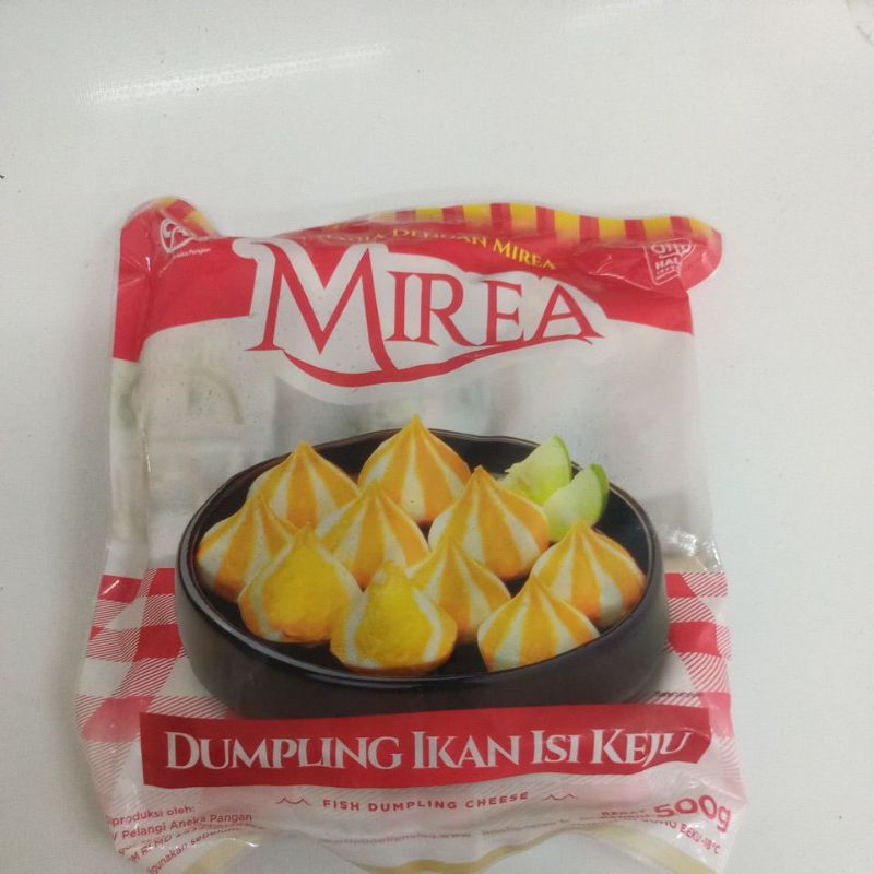 

MIREA Dumpling ikan isi keju /500gr