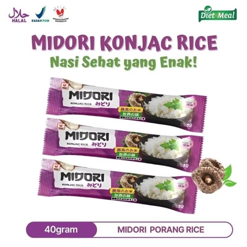 

Midori Beras Porang 40 g