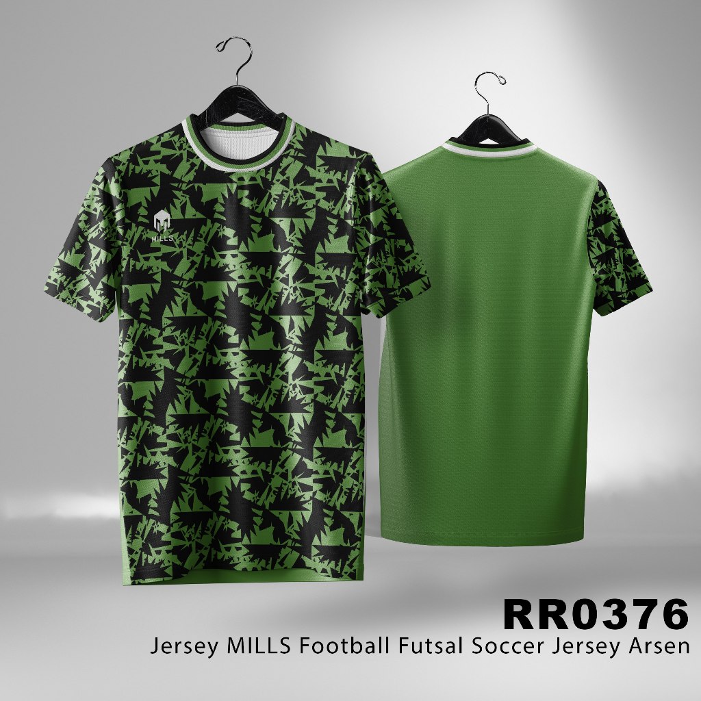 JERSEY MILLS FOOTBALL FUTSAL SOCCER JERSEY ARSEN