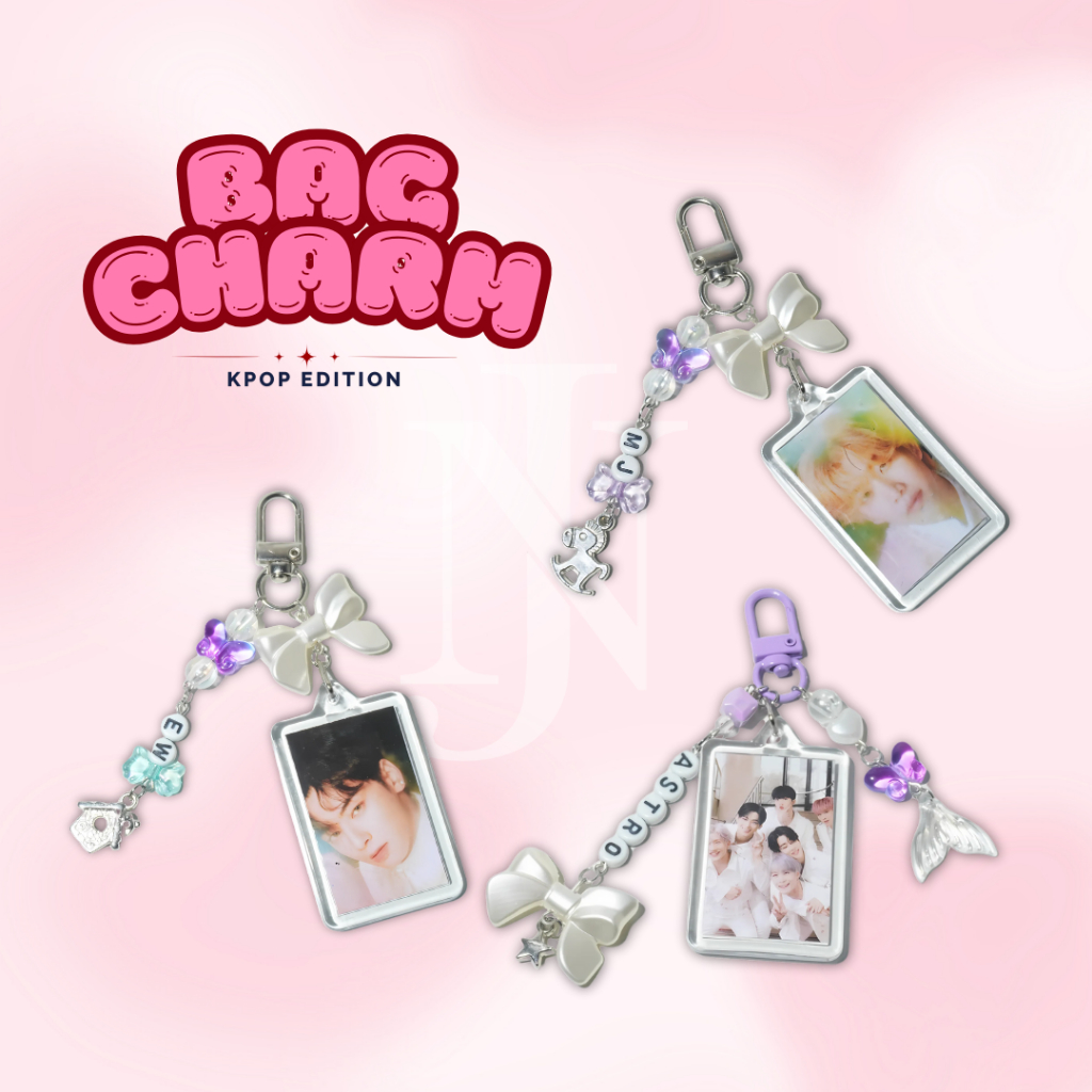 [Charm by Jess] Bag charm / Phone charm Astro - kpop edition / Gantungan kunci Kpop Cha eun woo - MJ