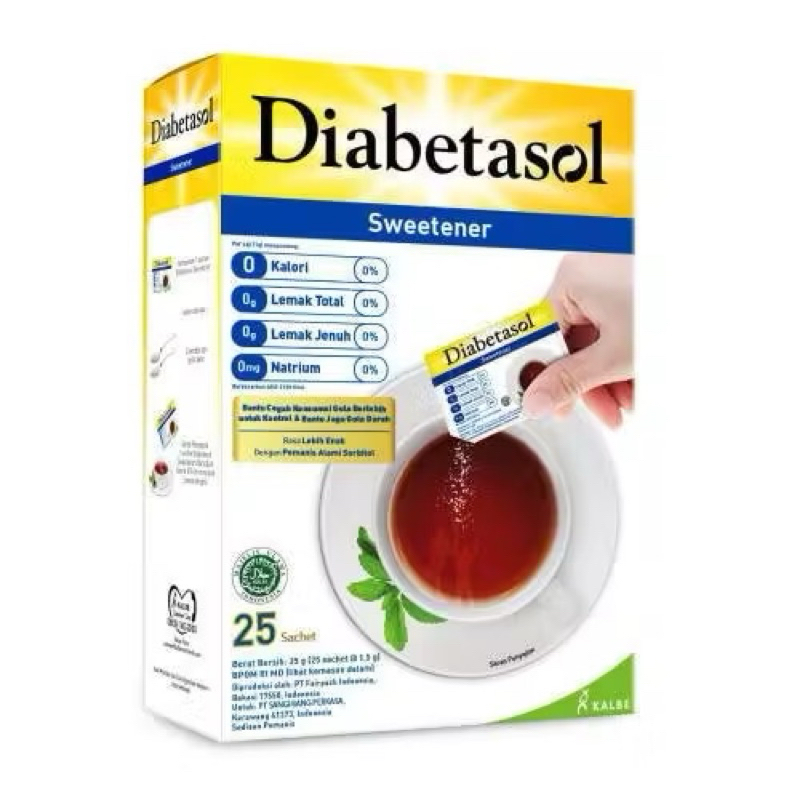 

Diabetasol Sweetener 25s