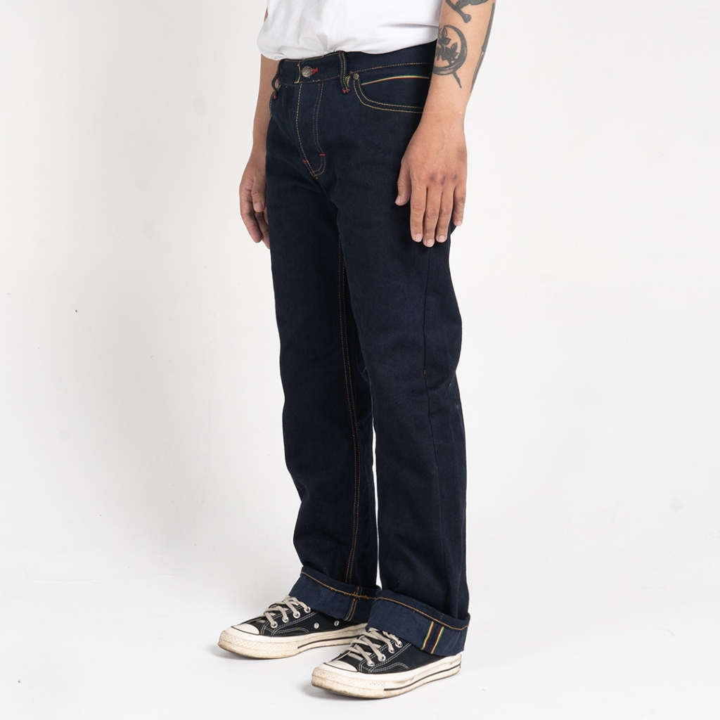 Pride N Joy - Celana Jeans Heavyweight Selvedge - Taiga 17 Oz
