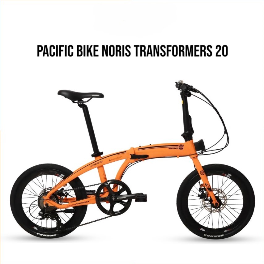 SEPEDA LIPAT PACIFIC BIKE NORIS TRANSFORMERS 20" MIX