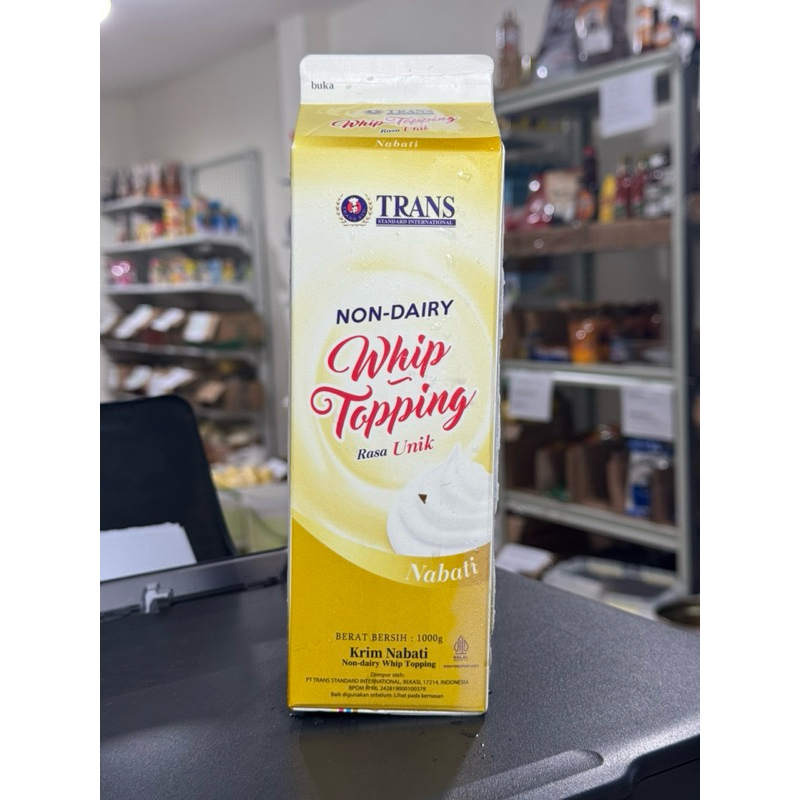 

TRANS WHIP TOPPING NON DAIRY GOLD - INSTANT ONLY