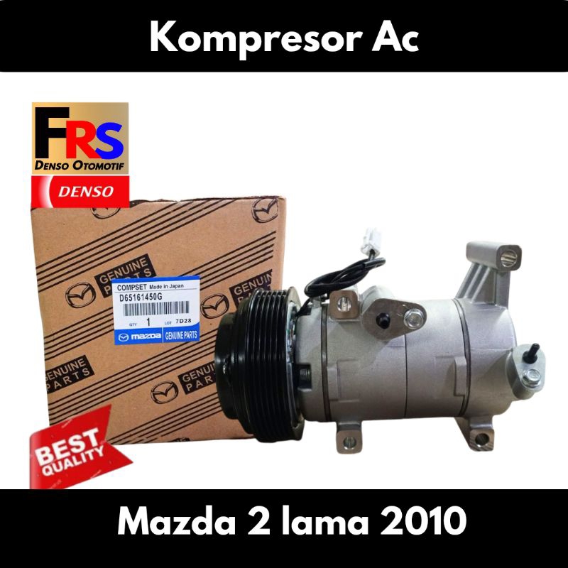 KOMPRESOR AC MAZDA 2 OLD COMPRESSOR AC MAZDA 2 LAMA 2010