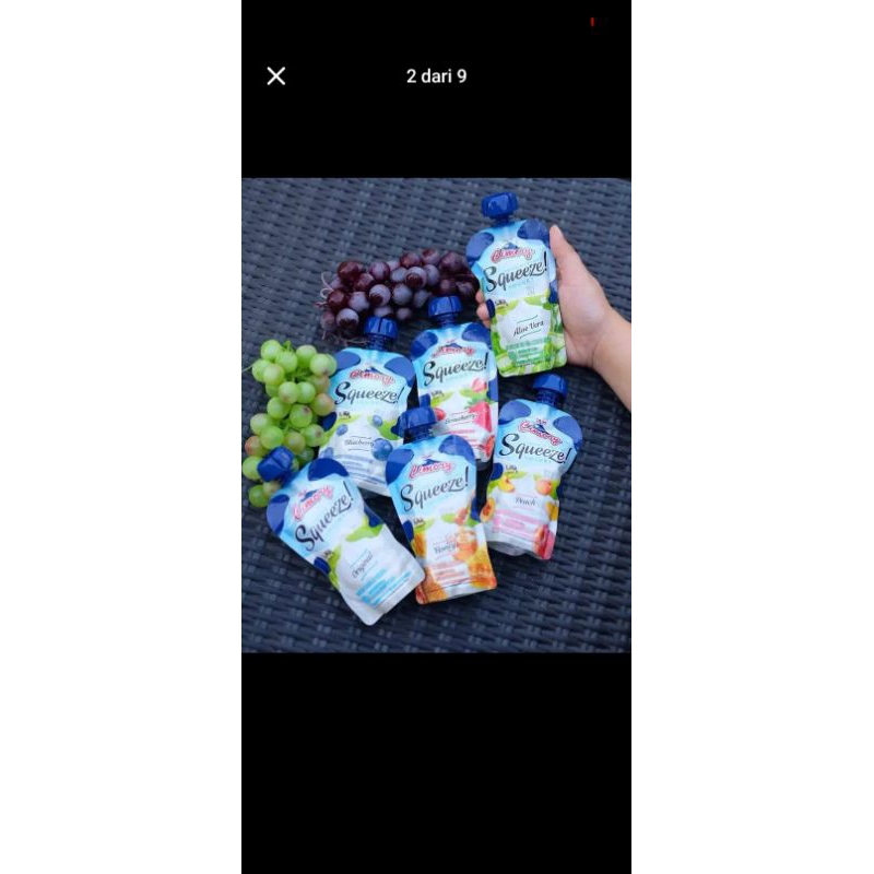 

cimory yogurt squezee 120gram all varian
