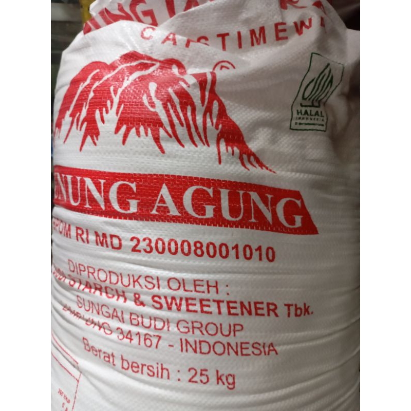 

TEPUNG TAPIOKA GUNUNG AGUNG REPACK 1 KG