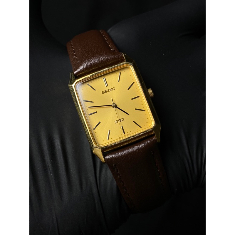 Seiko Spirit 7N01-5180 Gold Plated Made in Japan