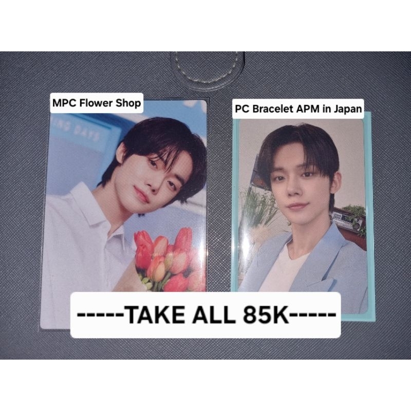Photocard official TXT Yeonjun / Flower shop / Bracelet Act Promise in Japan