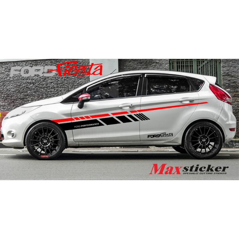 Sticker mobil ford fiesta sticker list terlaris mobil ford fiesta stiker tribal Ford fiesta terbaru