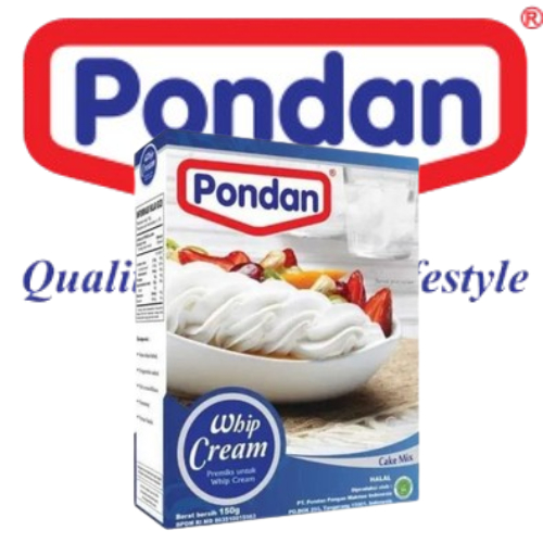 

Pondan Whip Cream 150 gr