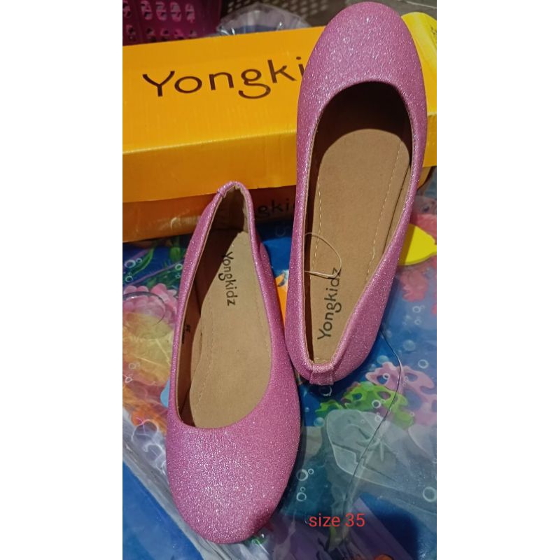 sepatu anak perempuan flatshoes yongkidz