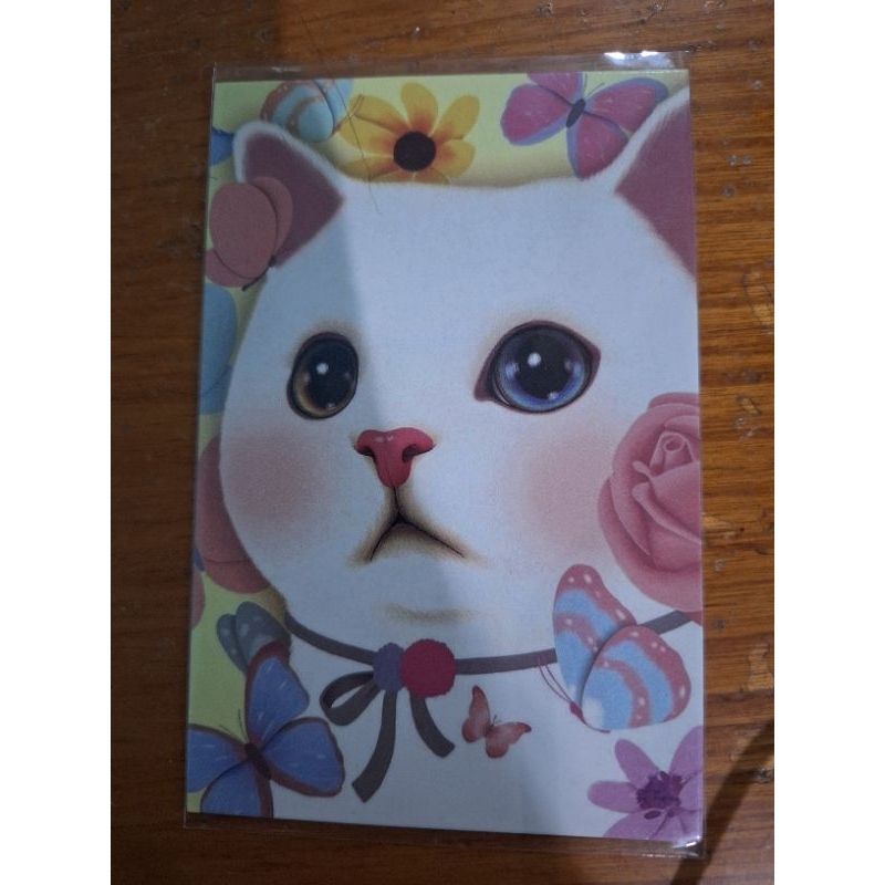

kartu pos kucing jetoy/jetoy cat postcard