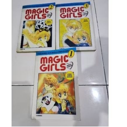 buku komik serial cantik mika kawamura Magic Girls bersampul plastik