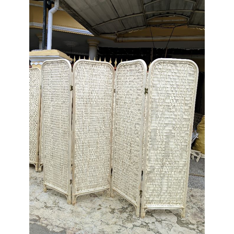 sketsel penyekat ruangan rotan/partisi ruangan