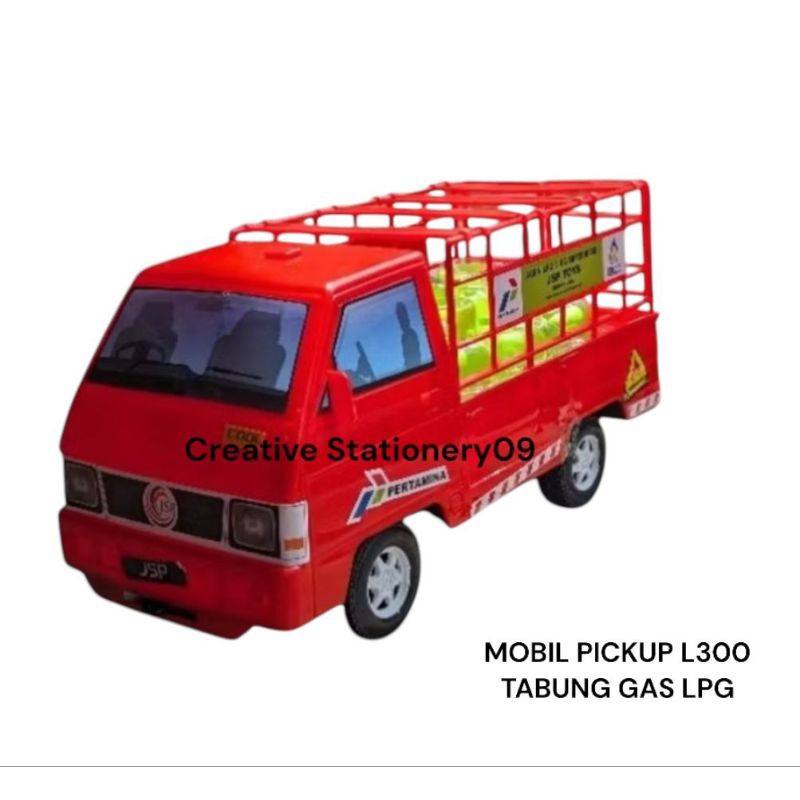 Mainan Mobil Pick Up L300 LPG Tabung Gas / Mainan Pickup Versi LPG MURAH