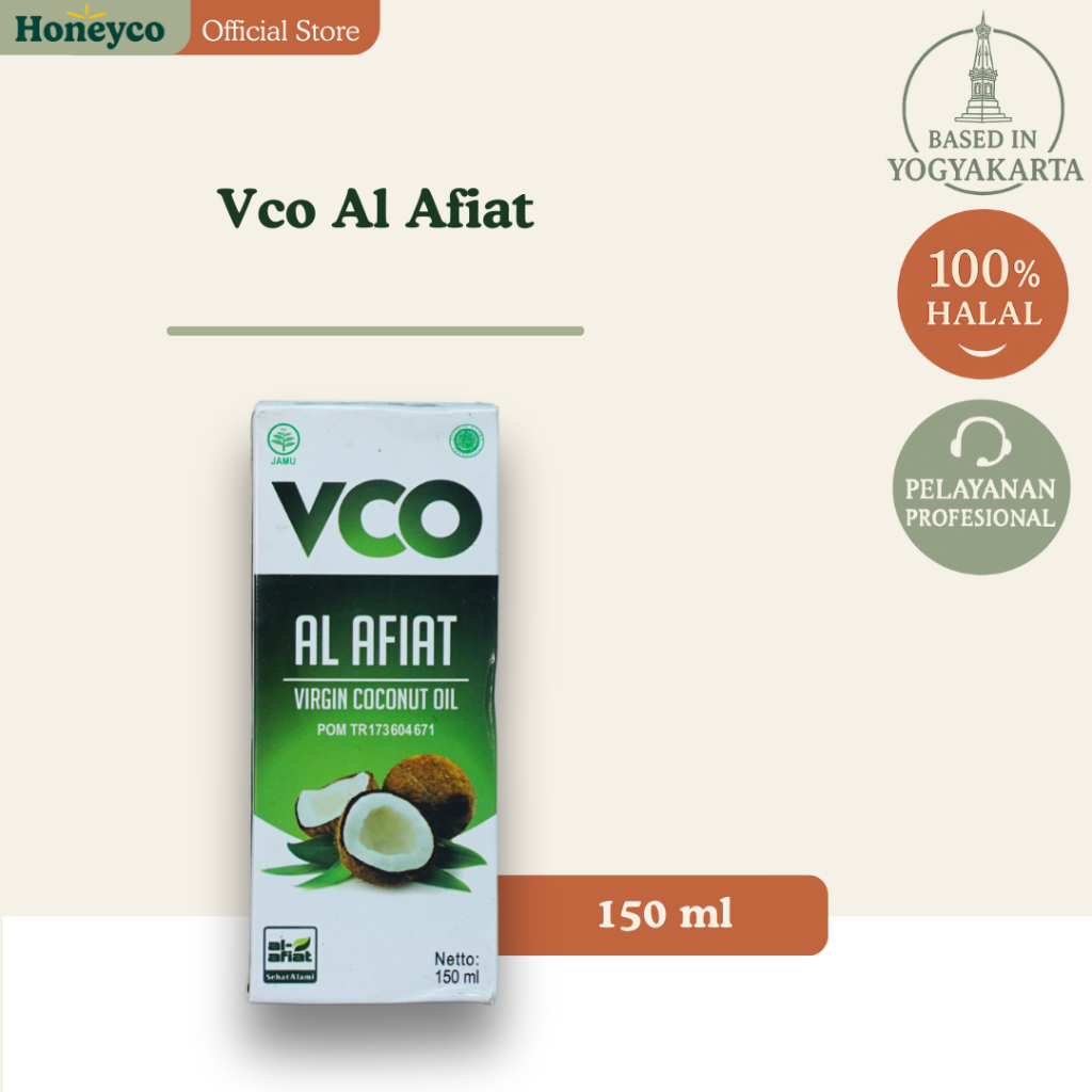 

AL AFIAT VCO VIRGIN COCONUT OIL MINYAK KELAPA MURNI