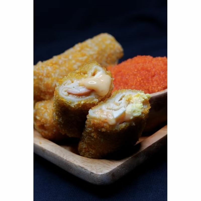 

RISOL MENTAI SMOKE BEEF ISI 5 FROZEN FOOD