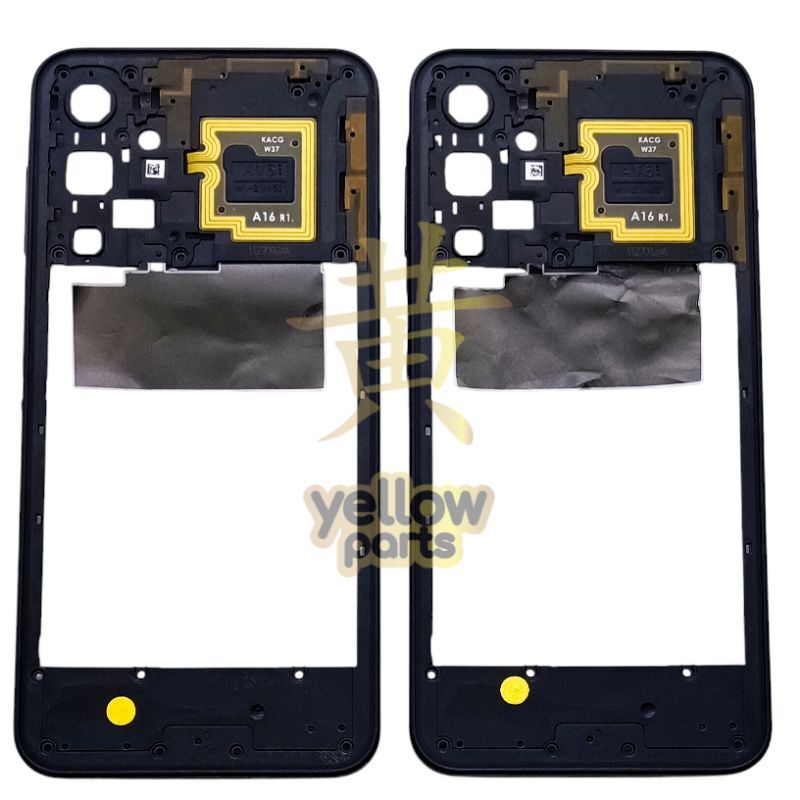 BEZZEL BEZEL BEJEL TULANG MESIN TULANG TENGAH SAMSUNG GALAXY A16 5G / A166 / A16 4G / A165