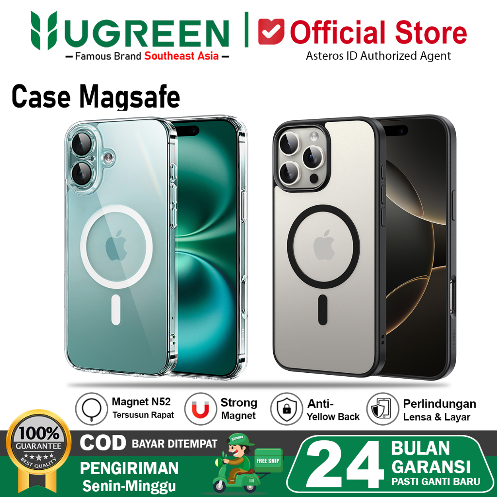 UGREEN Case Magsafe For iPhone 16 16 Plus 16 Pro 16 Pro Max Magnetic Wireless Charging