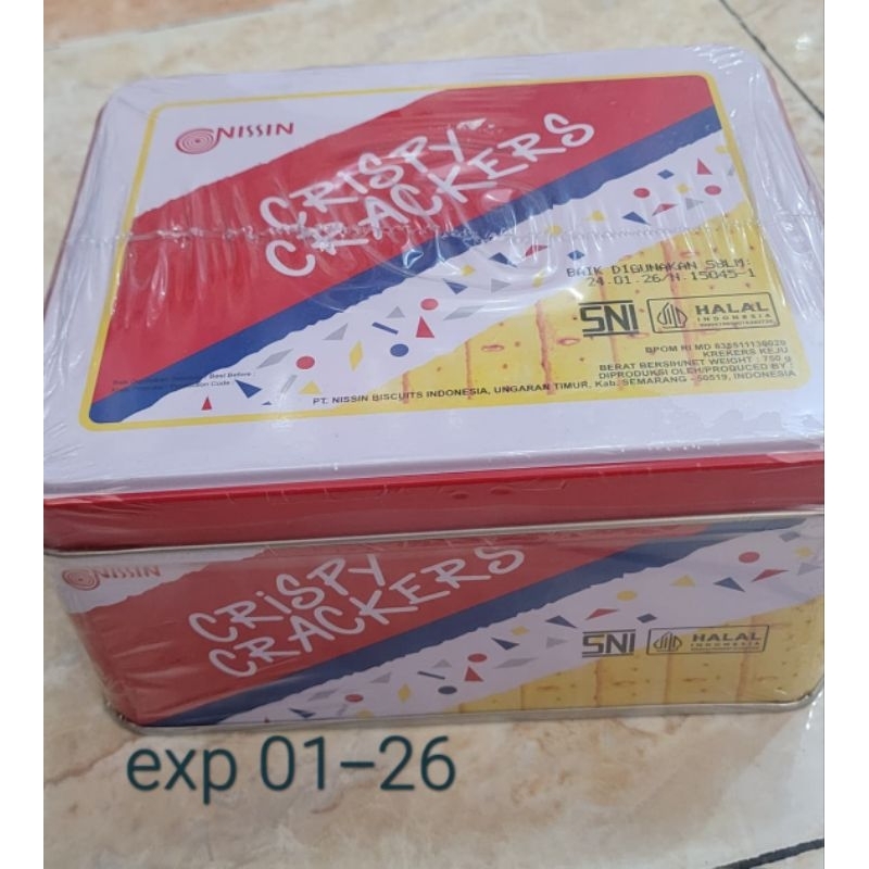 

Nissin Crispy Crackers Kaleng 750gr