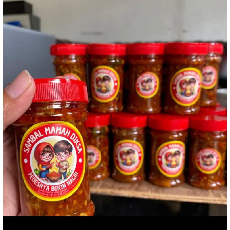 

Sambal Mamah Diksa sambal cumi/teri medan/teri jengki/sambal bawang/sambal terasi pedas