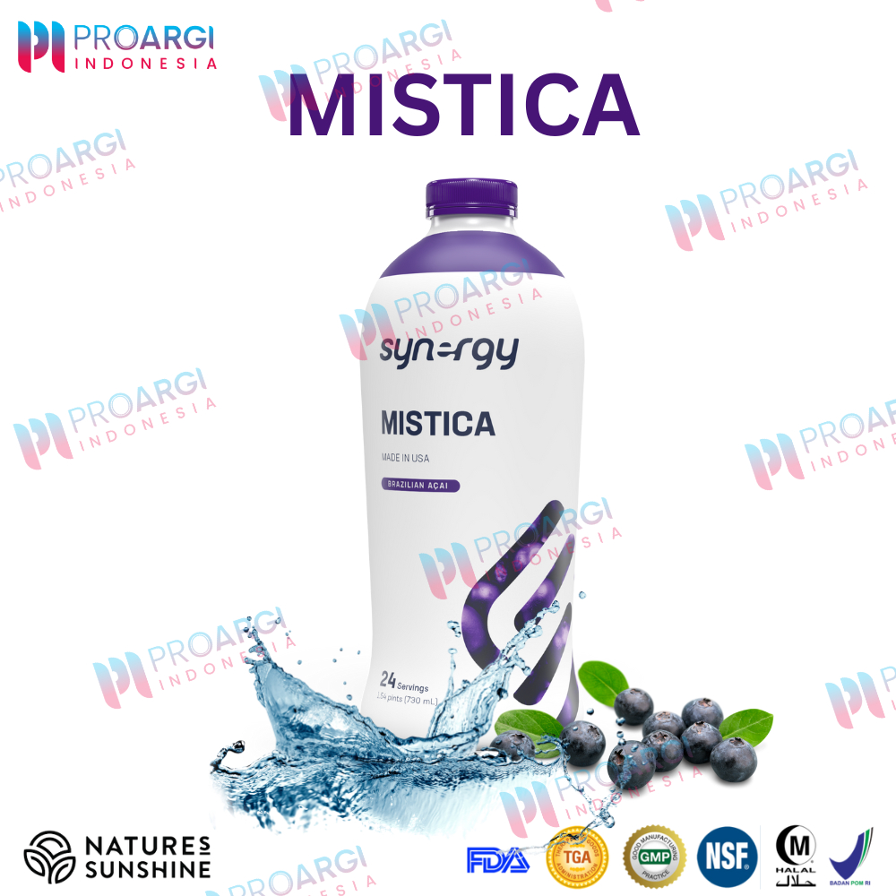 

Mistica Synergy Minuman Super Antioksidan Tinggi Terbaik Resmi Original Acai Berry Blueberry Raspberry Elderberry Anggur Merah