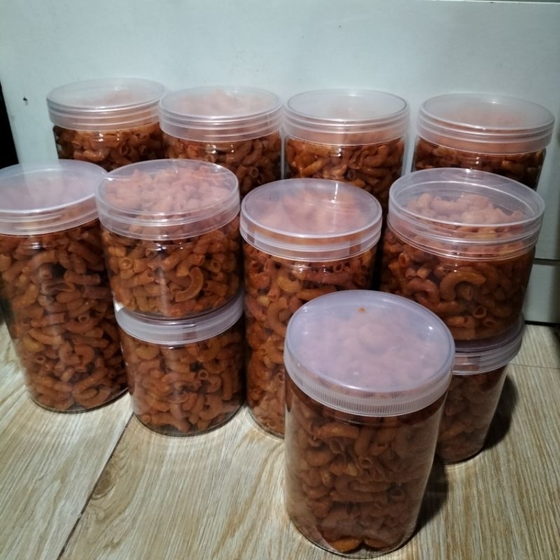 

Makaroni Balado Renyah dan Gurih (kemasan toples 1300ml)