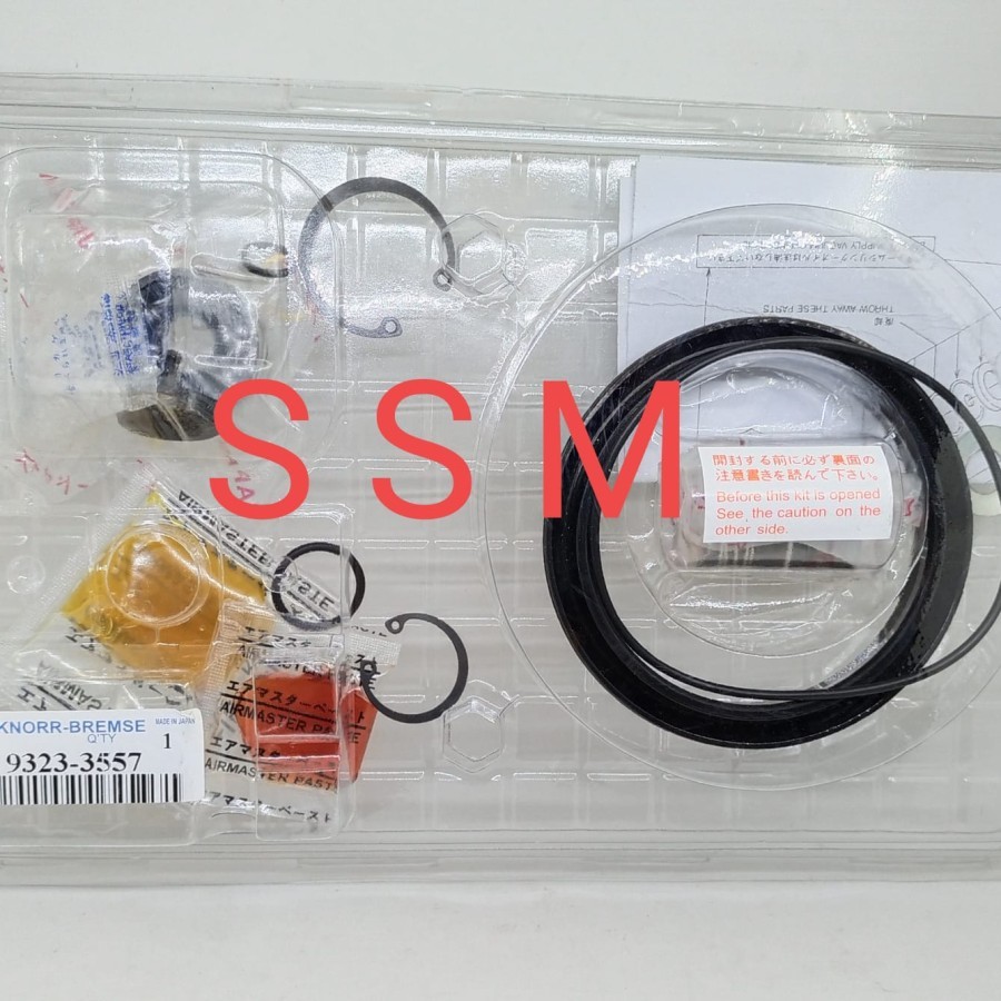 REPAIR KIT AIR MASTER ATAU SEAL SERVO REM FUSO PS190/FM517 9323-3557