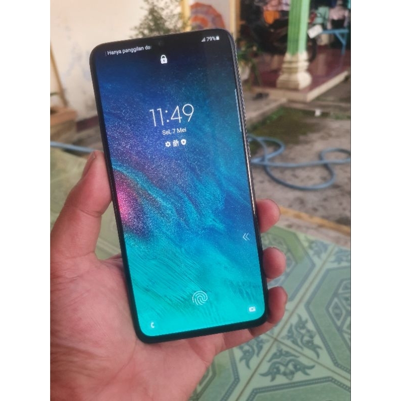 LCD SAMSUNG A70 ORI COPOTAN