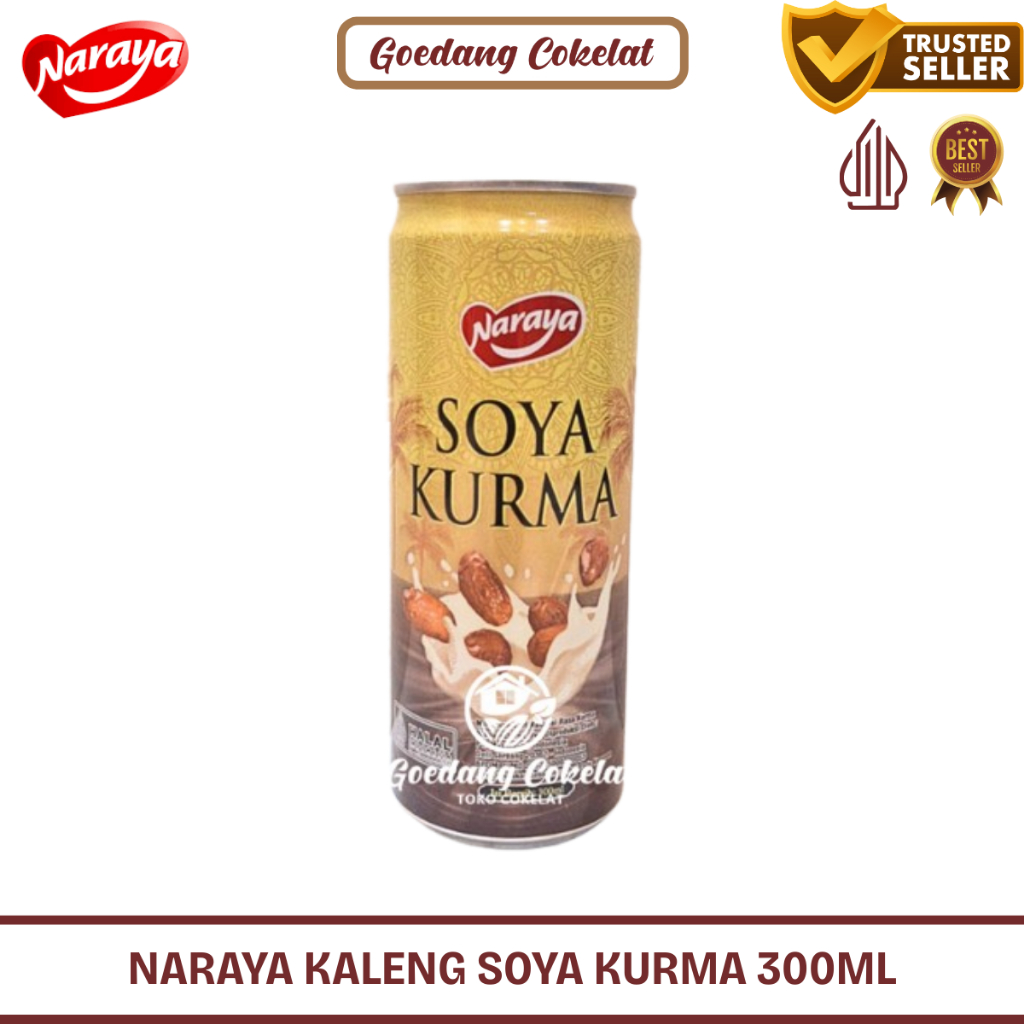 

NARAYA Susu Soya Kurma Kemasan Kaleng 300ml