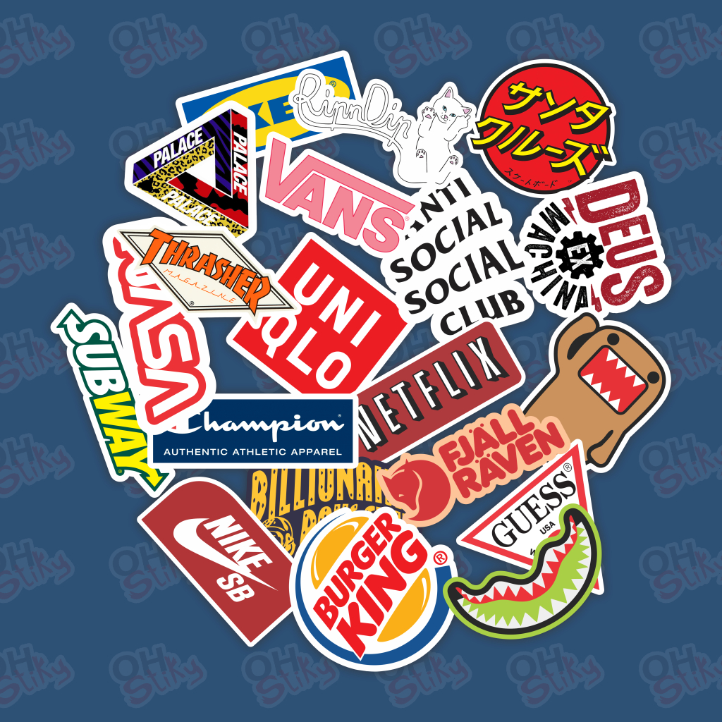 

Stiker sticker Pack tumblr aesthetic 20 pcs Stiker case hp laptop deus vans nasa palacee