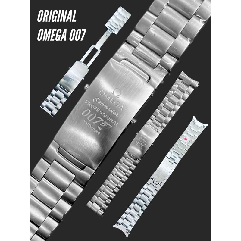 RANTAI OMEGA 007 ORIGINAL RANTAI JAM TANGAN OMEGA ORIGINAL RANTAI OMEGA 007 STAINLEES STEEL