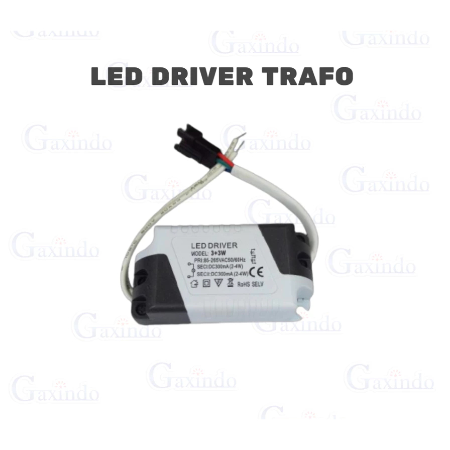 DRIVER ADAPTOR TRAFO PANEL LED DOWNLIGHT MODEL T5116 DRIVER PANEL LED 2 WARNA