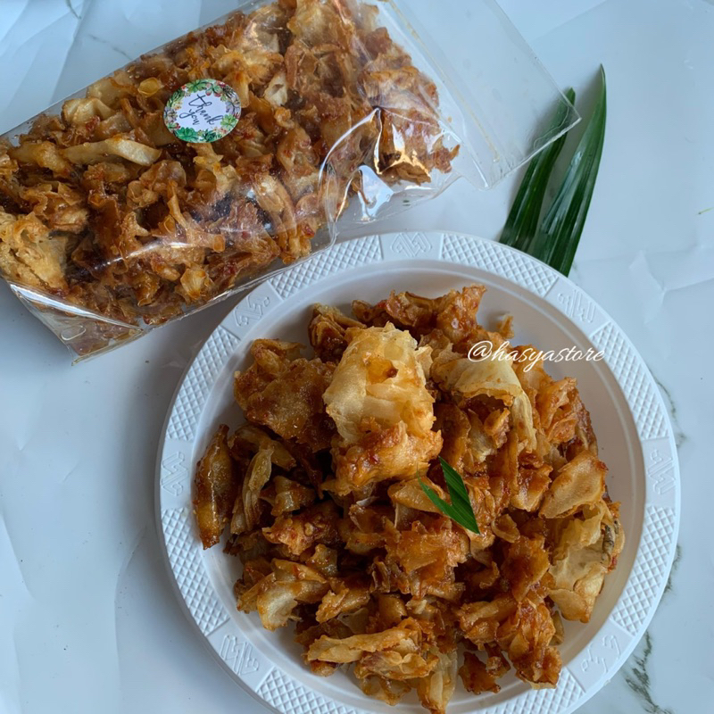 

KERIPIK PEDAS MANIS KERIPIK SINGKONG ENDULL GURIH |CEMILAN HASYA