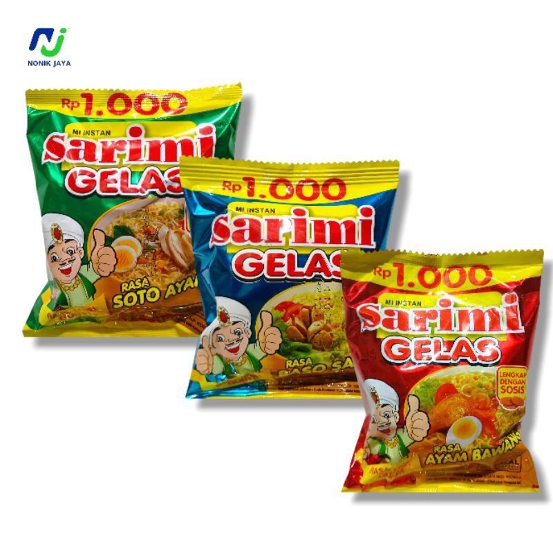 

Sarimi Gelas Renteng Isi 10 Pcs@30g - RASA LEBIH GURIH