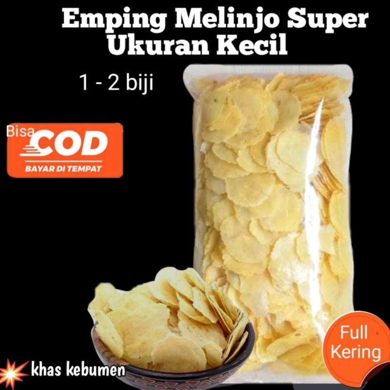 

500gr Emping melinjo mentah siap goreng khas kebumen