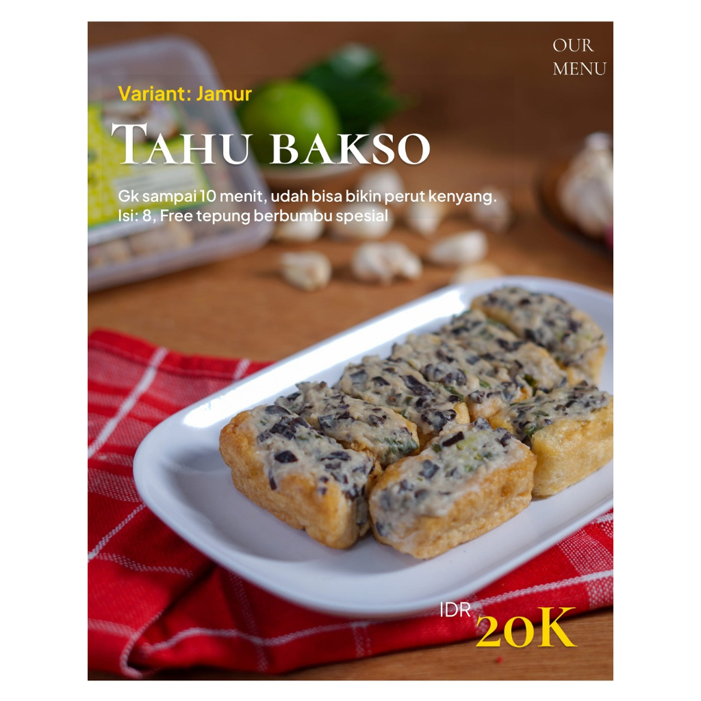 Tahu Bakso Ayam Rasa Jamur By Toko Gendis