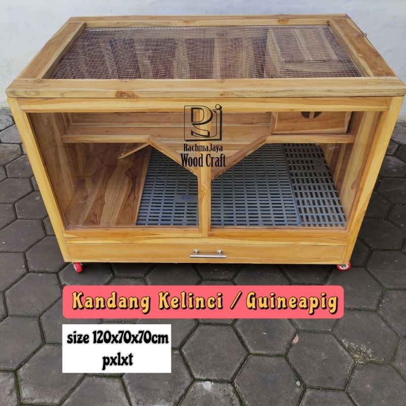 Kandang Kelinci Kayu Kandang Kelinci Aluminium kandang custom