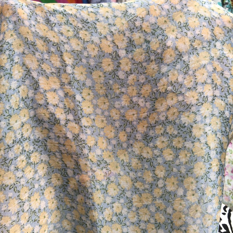kain sifon sutra motif - kain sifon sutra kotif bunga - kain sifon sutra motif impor - kain sifon su