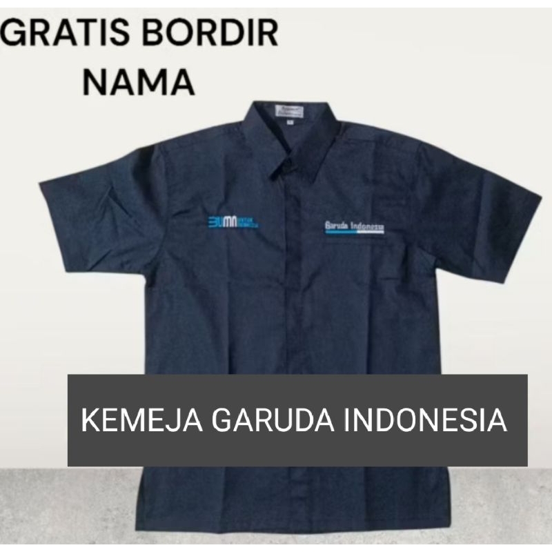 KEMEJA BUMN GARUDA INDONESIA SERAGAM GARUDA INDONESIA PDH GARUDA INDONESIA.