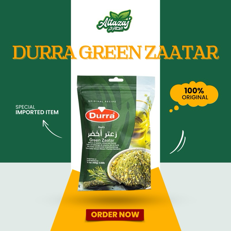 

DURRA GREEN ZAATAR 400GR