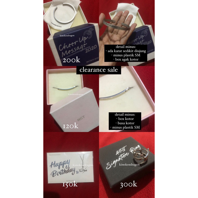 bracelet birthday jisung NCT