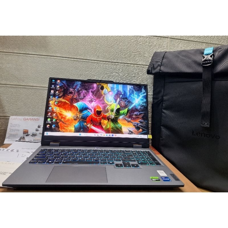 LENOVO LOQ | CORE I7 GEN 13 | RTX4050 | GARANSI ON MARET 2027