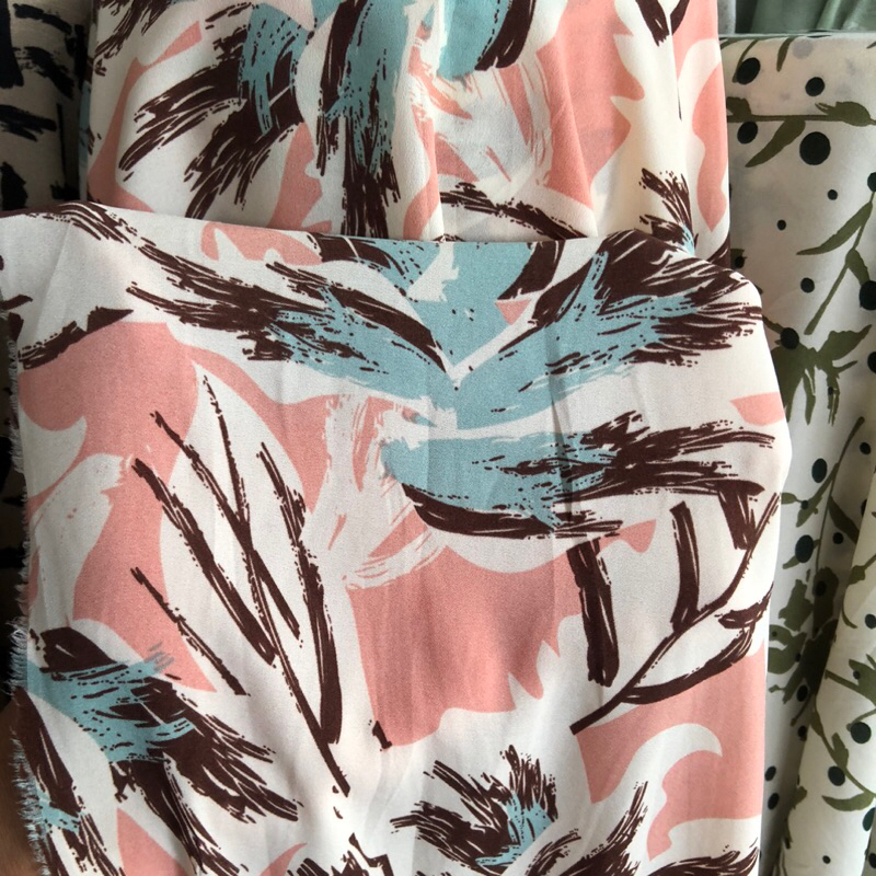 kain silk sutra motif - kain silk sutra motif bunga - kain silk sutra motif impor - kain silk sutra 