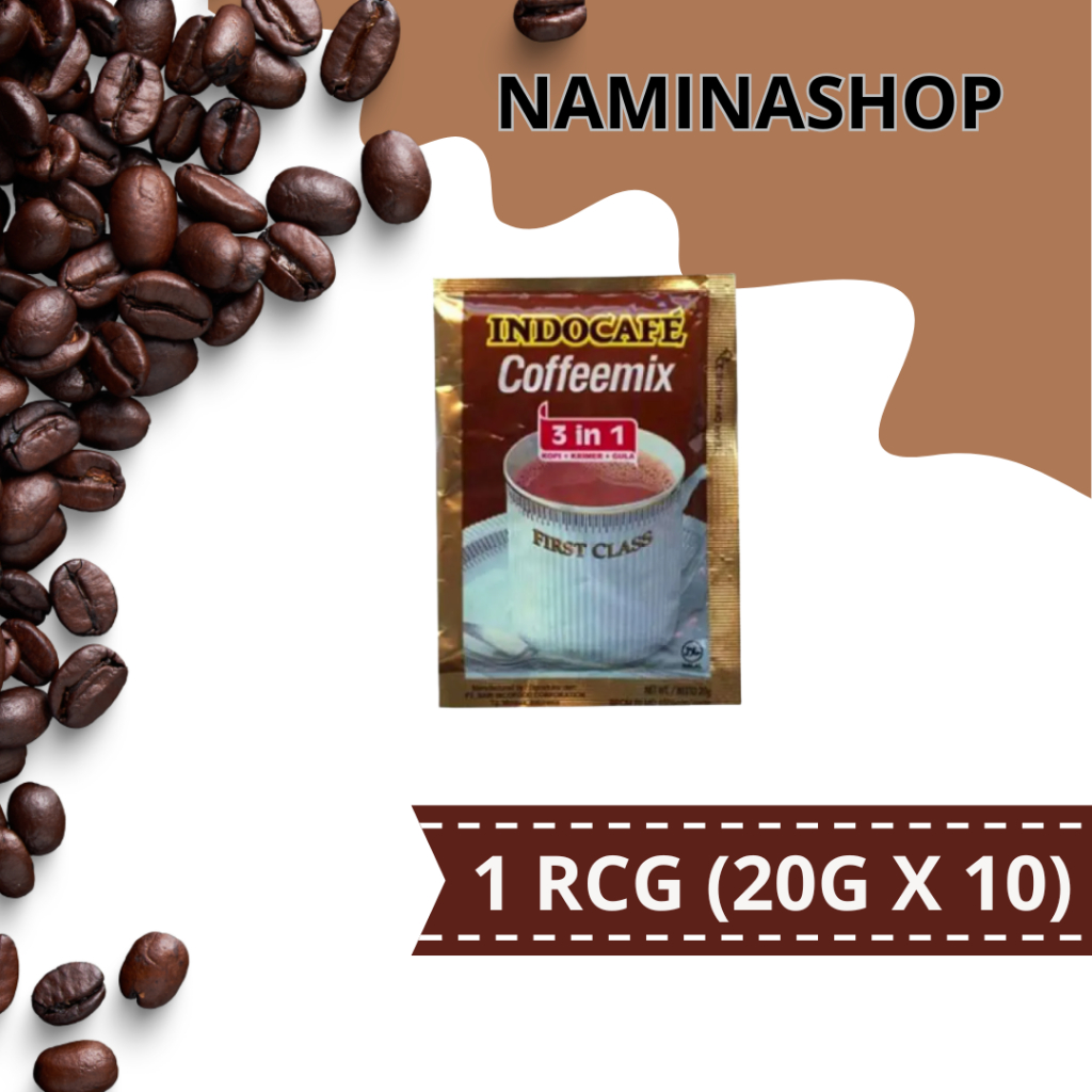 

INDOCAFE COFFEE MIX 3 IN 1 PCK 10X20g